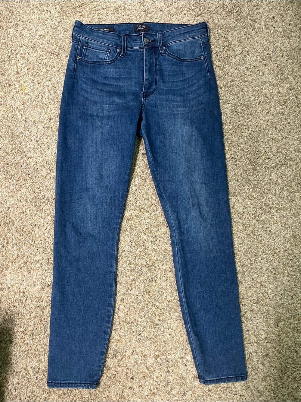 NWOT NYDJ Le Silhouette High Rise Slim Bootcut Jeans - Armour Size 4P